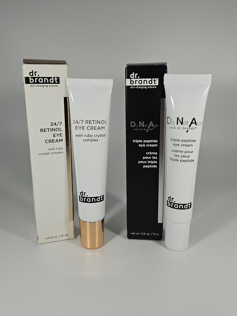 Dr. Brandt Lot Of Eye Creams (2 FULL-SIZES)